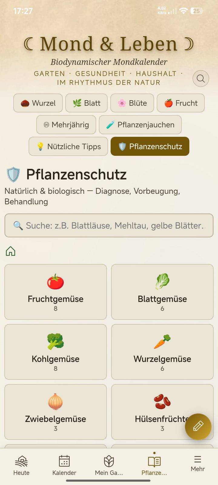Pflanzenschutz