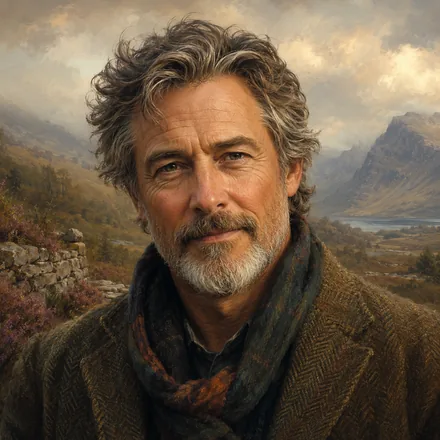Porträt von Chris van de Bergen