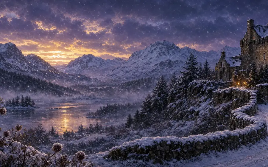 Advent in den Highlands