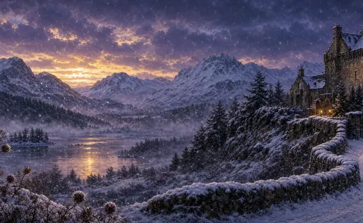 Advent in den Highlands